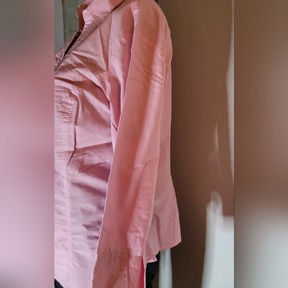 Signature by Larry Levine Pink Botton Down Shirt, size XS - Picture 2 of 4